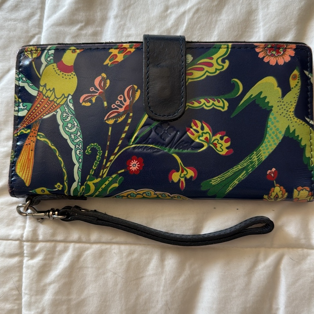 Patricia Nash birds of Paradise wallet
